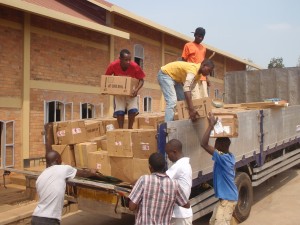 Books and Desks arrive at Dream Center